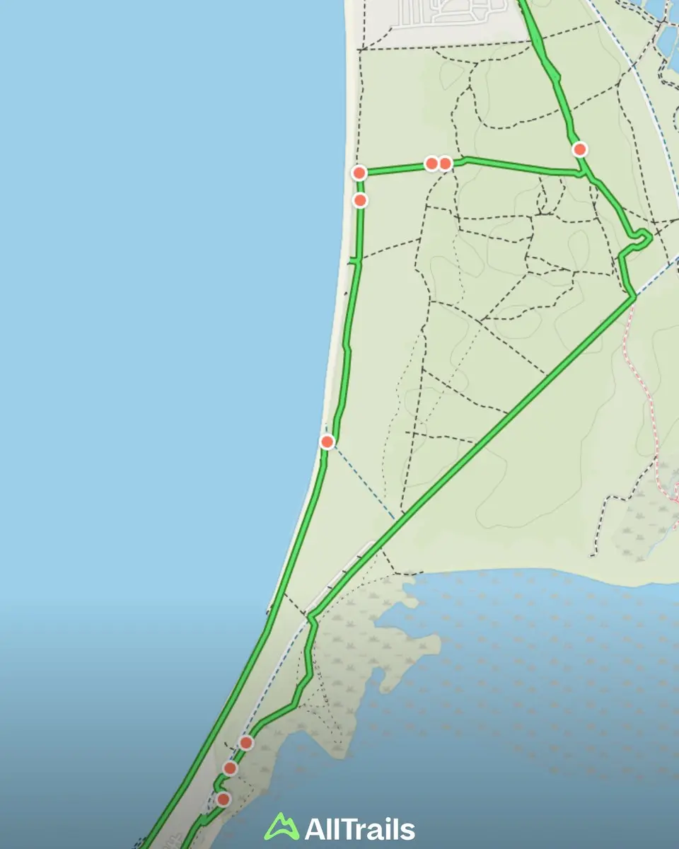 Le tracé de l'itinéraire